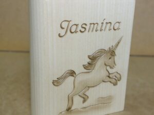 Kässeli Sparbuch Einhorn