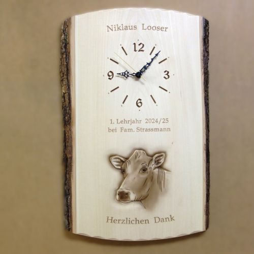 Rindenbrettuhr – Bild 2