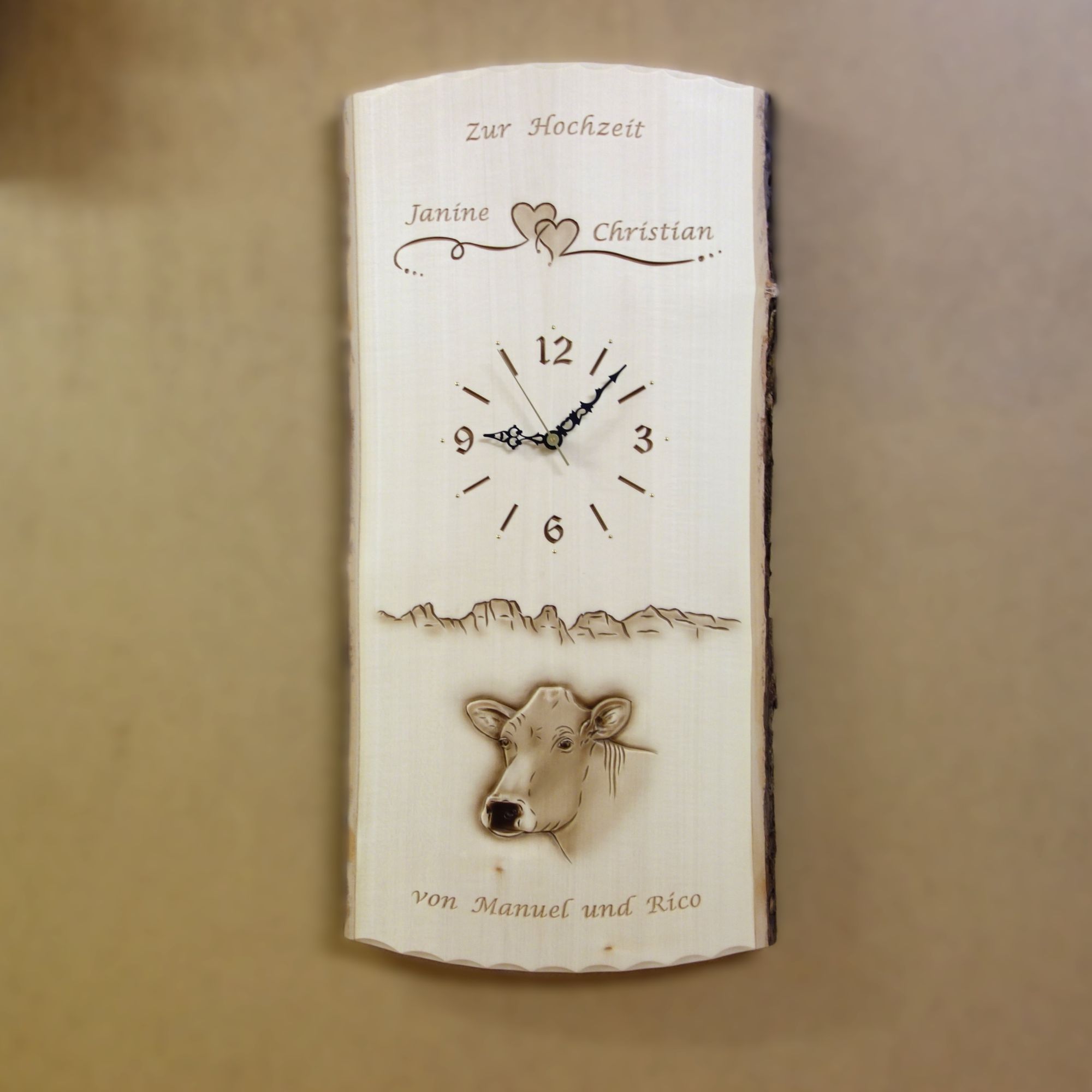 Rindenbrettuhr – Bild 3