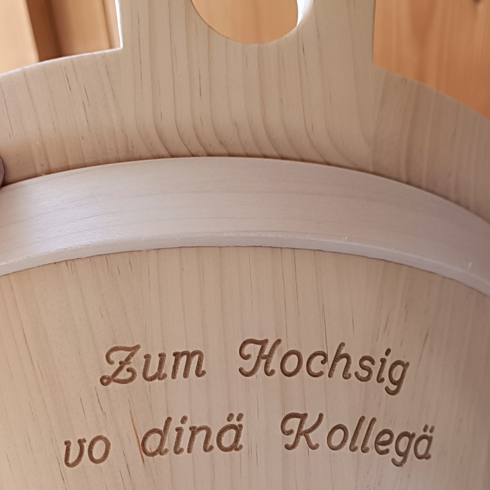 web Betruf Gravur hinten