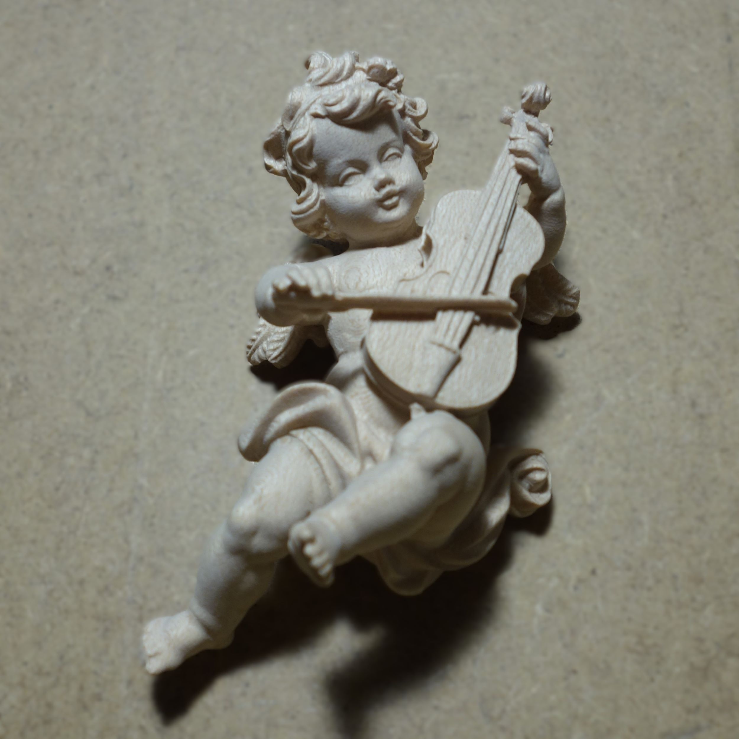 Engel mit Bassgeige 1 Engel mit Bassgeige